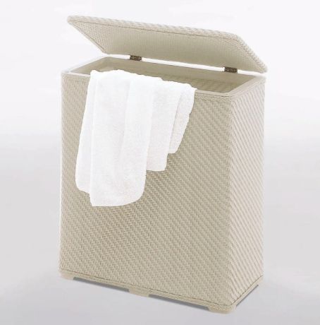 Przejdź do produktu AMBROGIO kosz na bieliznę 50x55x28 cm, beżowy