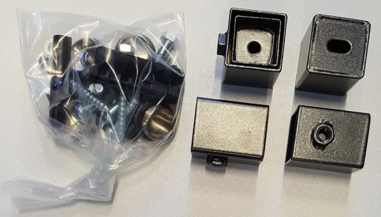 METRO Zestaw montażowy do IR400, IR410 i IR420, 4szt./komplet, antracyt metaliczny S02