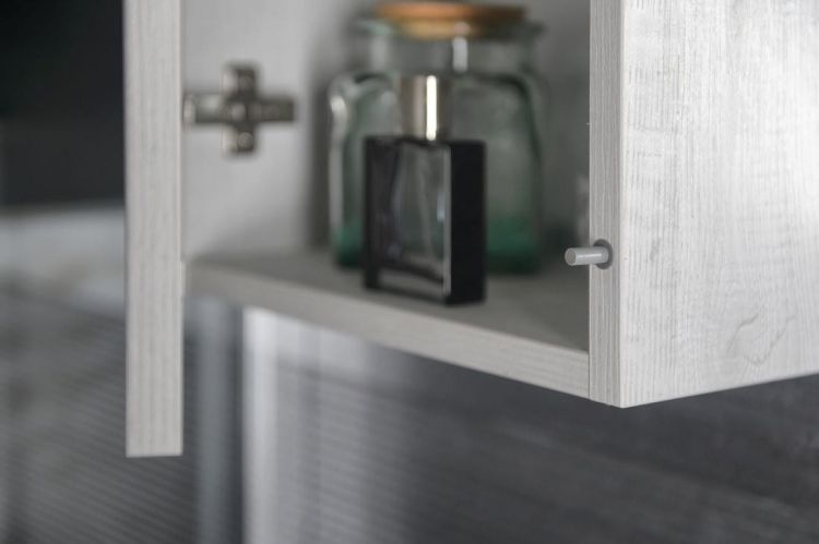 Szafka umywalkowa TREOS 145, dąb Polar