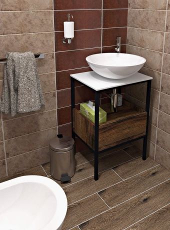Przejdź do produktu SKARA blat Rockstone 475x12x365 mm, biały mat