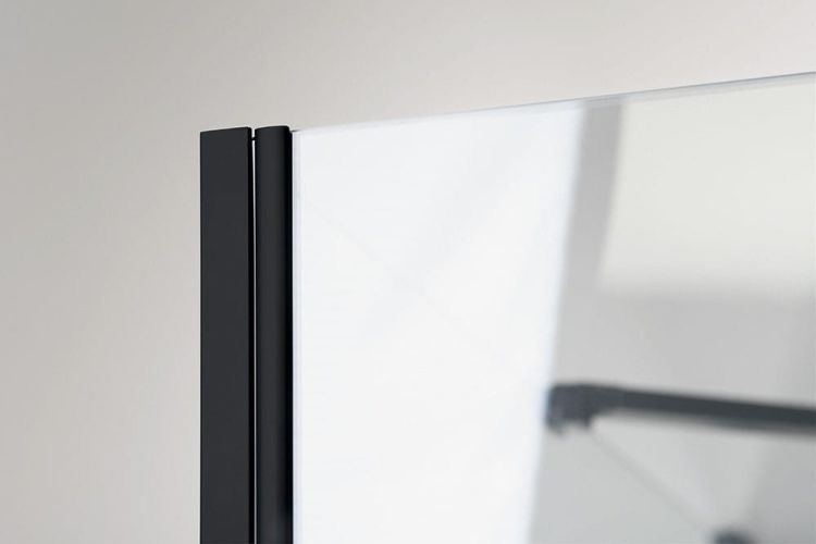 Zoom Line Black prostokątna kabina narožna 900x900mm wariant L/P