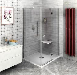 FORTIS LINE prostokątna kabina narožna 800x800 mm, narożnik, wariant R