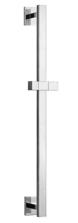 MILA drążek prysznicowy, posuwny, 660mm, chrom