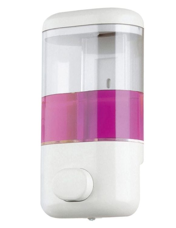 Dozownik płynnego mydła do powieszenia 600ml, biały
