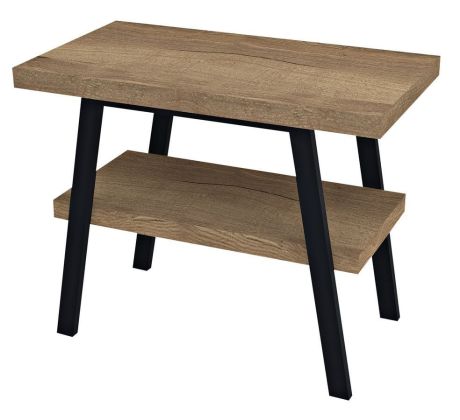 Przejdź do produktu AVICE blat pod umywalkę 80x39cm, grubość 5cm, dąb Rover