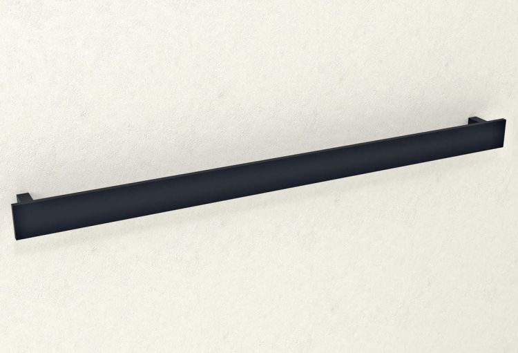PATRON wieszak na ręczniki 1000x60mm, czarny mat