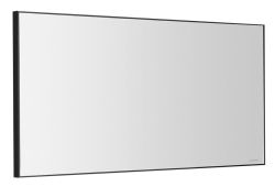 AROWANA Lustro w ramie, 1000x500mm, czarny matowy