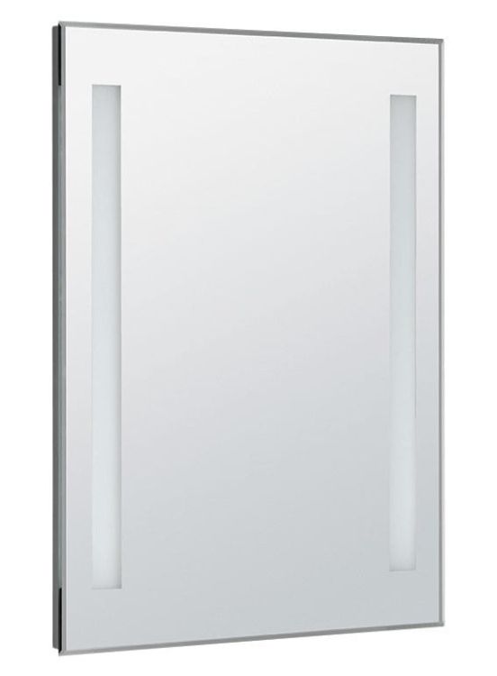 lustro z podświetleniem LED 60x80cm, przełącznik przyciskowy