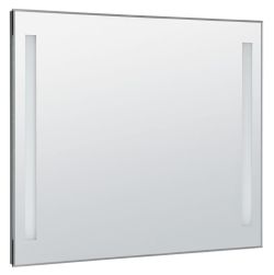 lustro z podświetleniem LED 100x80cm, przełącznik przyciskowy