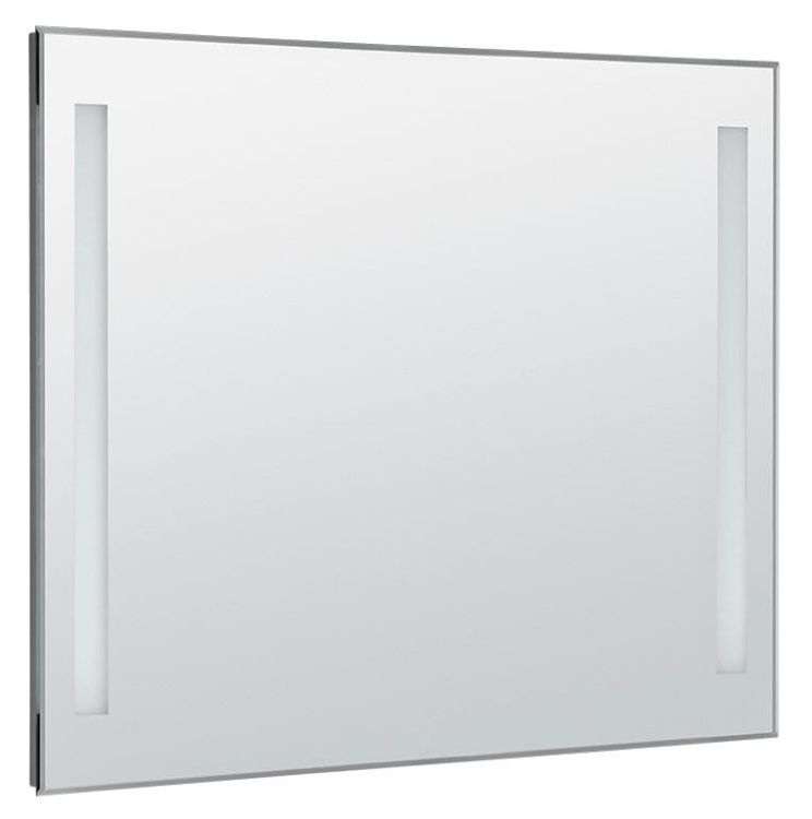 lustro z podświetleniem LED 100x80cm, przełącznik przyciskowy