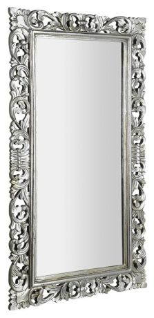 Przejdź do produktu SCULE Lustro w ramie, 80x150cm, srebrny