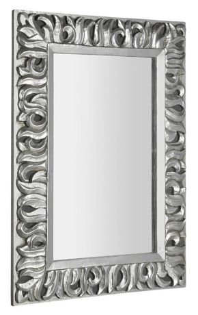 Przejdź do produktu ZEEGRAS Lustro w ramie, 70x100cm, srebro