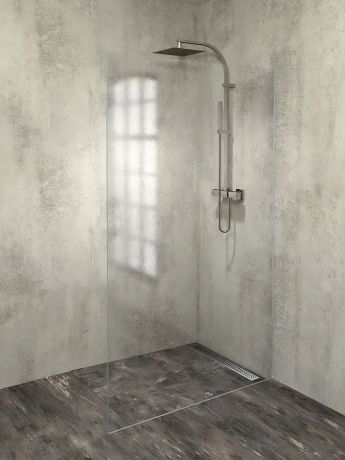 Przejdź do produktu ARCHITEX Zestaw do montażu szkła, podłoga/ściana, maksymalna szerokość 1200mm, polerowane aluminium