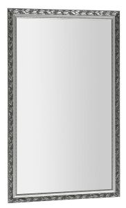MELISSA lustro w drewnianej ramie 572x972mm, srebrny