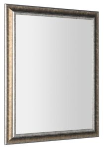 AMBIENTE lustro w drewnianej ramie 720x920mm, brązowa patyna