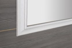 AMBIENTE lustro w drewnianej ramie 720x920mm, starobiały