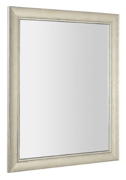 CORONA lustro w drewnianej ramie 728x928mm, szampana