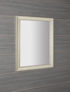 CORONA lustro w drewnianej ramie 728x928mm, szampana