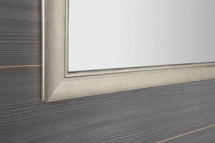 CORONA lustro w drewnianej ramie 728x928mm, szampana