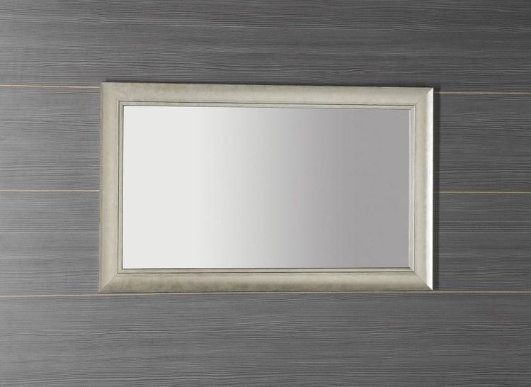 CORONA lustro w drewnianej ramie 628x1028mm, szampana