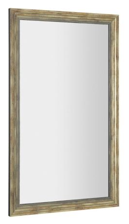 Przejdź do produktu DEGAS lustro w drewnianej ramie 71,6x121,6cm, czarny/antyczne złoto