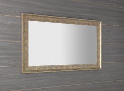 MANTILA lustro w drewnianej ramie 760x1260mm, antyczny