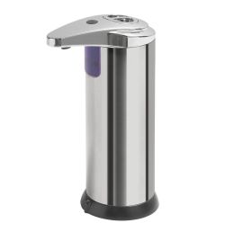Bezdotykowy dozownik mydła, 240 ml, 74x184x113mm, stal nierdzewna