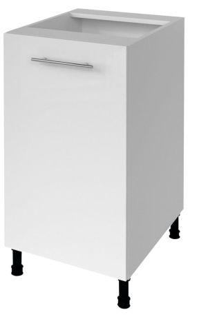 Przejdź do produktu TERNO szafka dolna z drzwiczkami, 40x72x52 cm, biały połysk