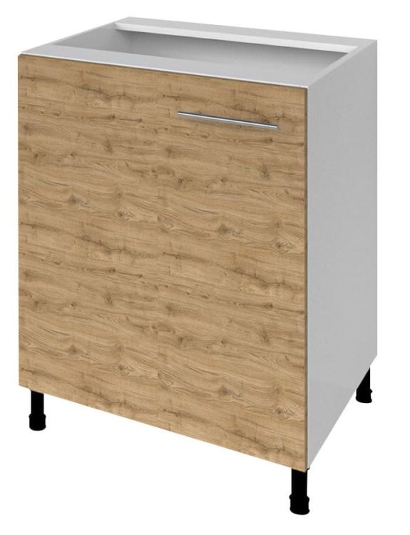 TERNO szafka dolna z drzwiami, 60x72x52 cm, dąb emporio