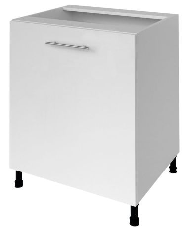 Przejdź do produktu TERNO szafka dolna z drzwiczkami, 60x72x52 cm, biały połysk