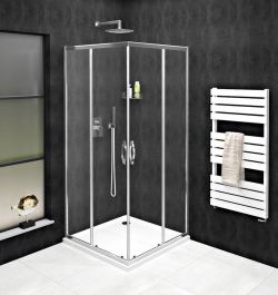 SIGMA SIMPLY prostokątna kabina prysznicowa 1000x900 mm, wariant L/R, narożnik