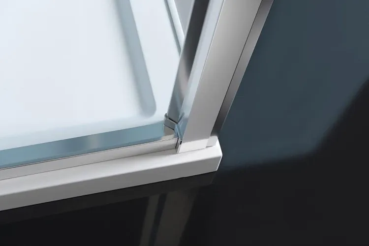 EASY LINE kabina prysznicowa trzyścienna 900-1000x700mm, obrotowe drzwi, wariant L/P, szkło czyste