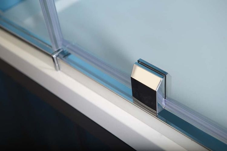 EASY LINE kabina prysznicowa trzyścienna 900-1000x800mm, obrotowe drzwi, wariant L/P, szkło czyste