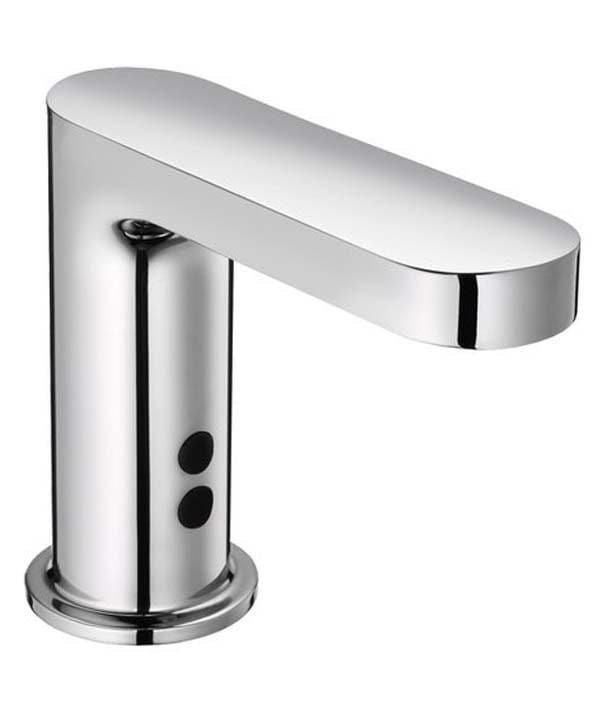 Czujnikowa bateria umywalkowa, niska, 6V DC(4xAA), chrom