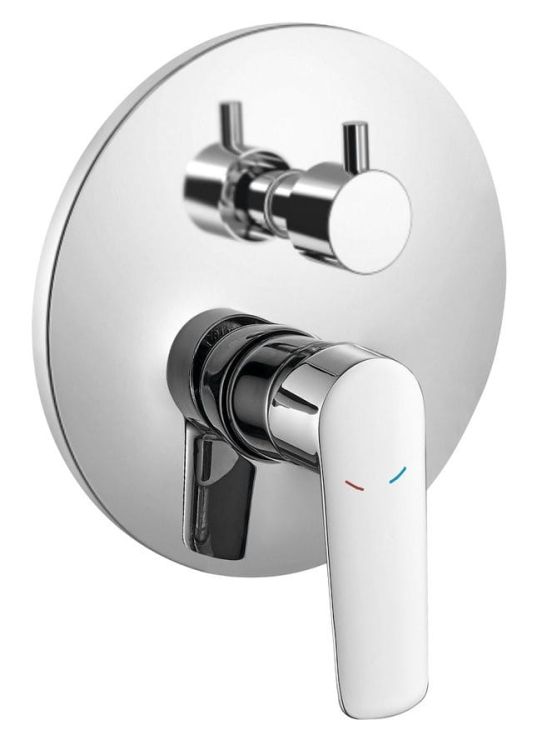 SCHMITZ bateria prysznicowa podtynkowa, 2 wyjścia, chrom