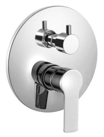 Przejdź do produktu BARON bateria prysznicowa podtynkowa, 2-funkcyjna, części górne, chrom