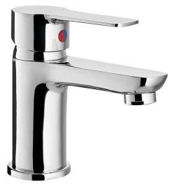 BARON bateria umywalkowa bez odpływu, chrom