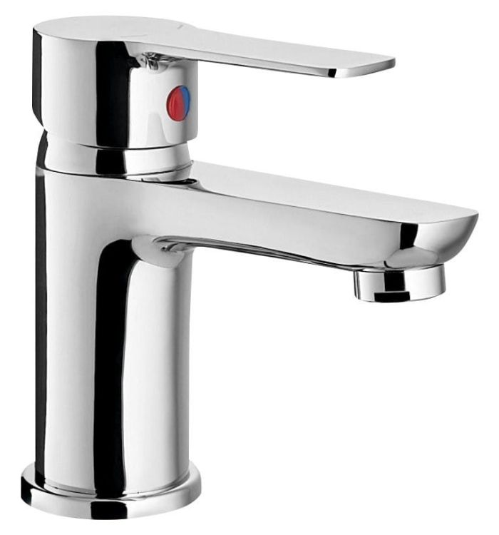 BARON bateria umywalkowa bez odpływu, chrom