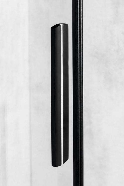 ALTIS LINE BLACK prostokątna kabina prysznicowa 900x800 mm, wariant L/R, narożnik