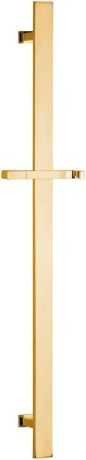 Przejdź do produktu Drążek prysznicowy, przesuwny, kwadrat, 700mm, złoto