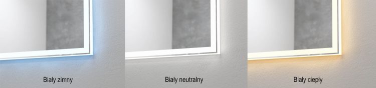 Barwa oświetlenia do wyboru