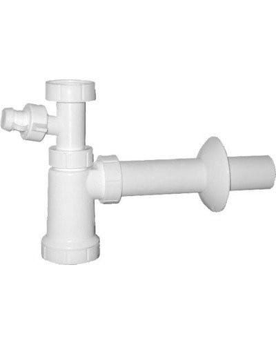 Syfon umywalkowy przyłącze do pralki 5/4', odpływ 40mm, plastik
