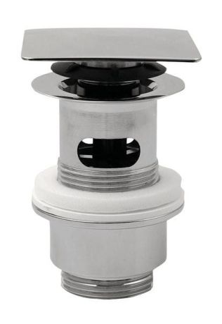 Przejdź do produktu Korek umywalkowy 5/4'', klik-klak, kwadratowy korek, 32-52mm, chrom