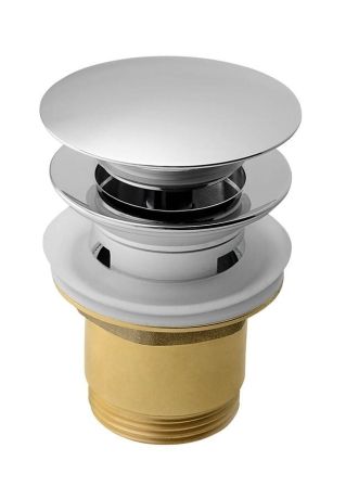 Przejdź do produktu Korek umywalkowy 5/4“, klik- klak, duży grzybek, 30-45mm, chrom