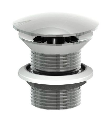 Przejdź do produktu MINIMAL korek umywalkowy 5/4", niezamykany, duży grzybek, 30-60mm, stal nierdzewna mat