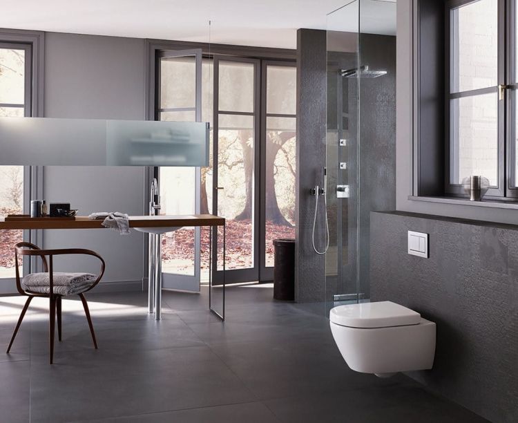 GEBERIT SIGMA30 Podwójny przycisk do spłuczki, biały/chrom połysk
