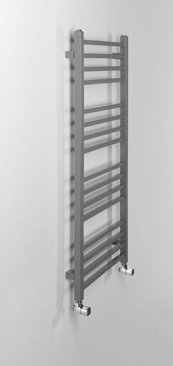 METRO grzejnik łazienkowy 500x1200 mm, metaliczne srebro