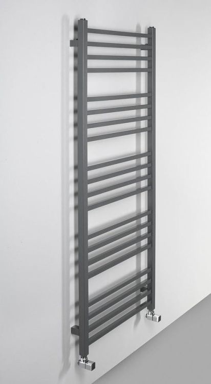 METRO grzejnik łazienkowy 600x1510 mm, metaliczne srebro