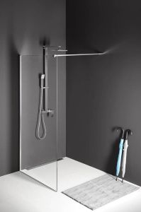 MODULAR SHOWER jednoczęściowa ścianka do montażu do ściany, 1100 mm