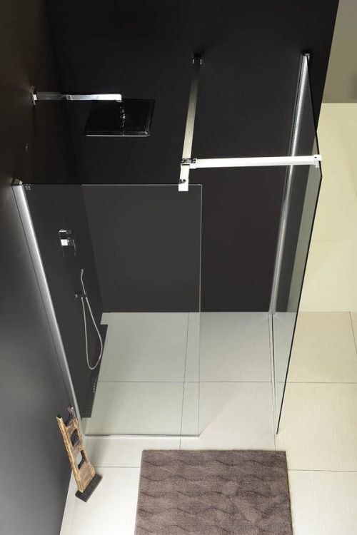 MODULAR SHOWER jednoczęściowa ścianka do montażu do ściany, 1400 mm